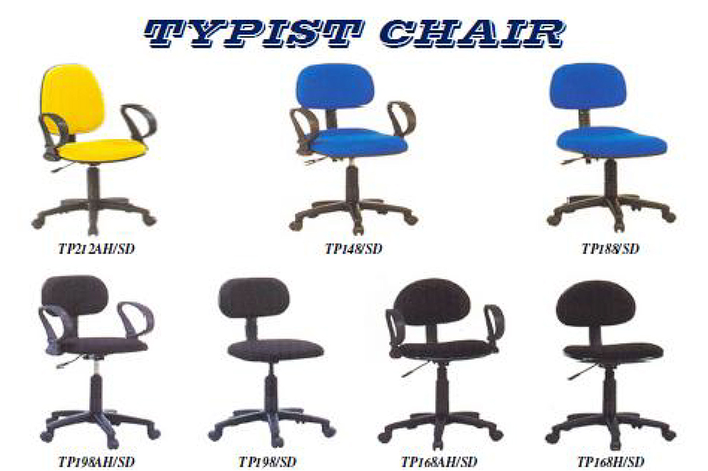 Typist chair and others